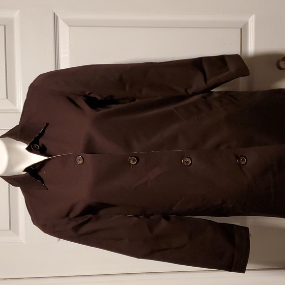 Jones New York Signature Petite Women's Reversible Long Coat - Size Petite Small - Picture 2 of 12